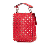 Nappa Rockstud Spike Vertical Satchel